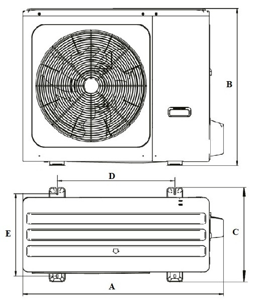 Wymiary - AQUANTIA ALL-IN-ONE