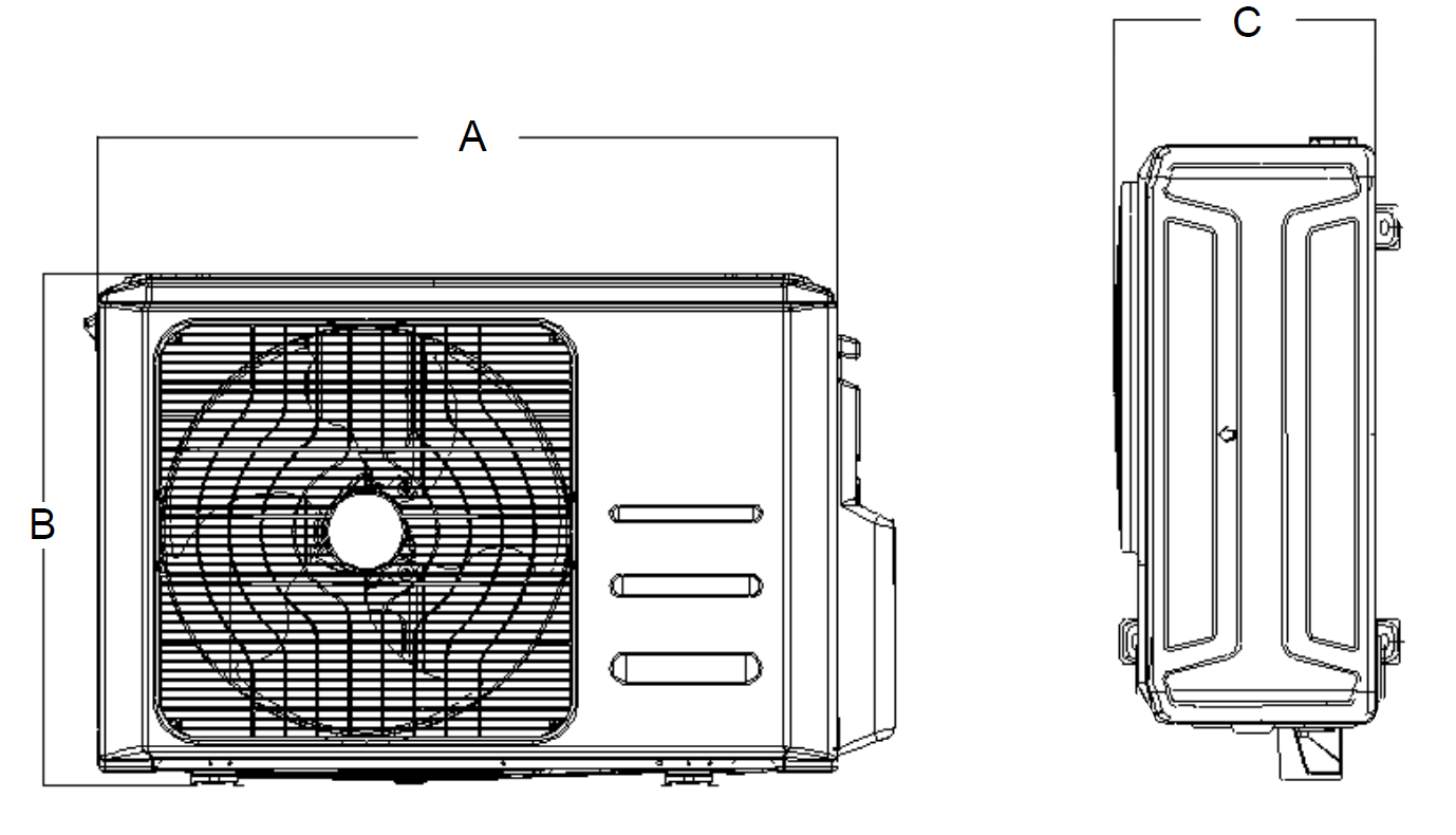 Wymiary - AGREGAT MULTI