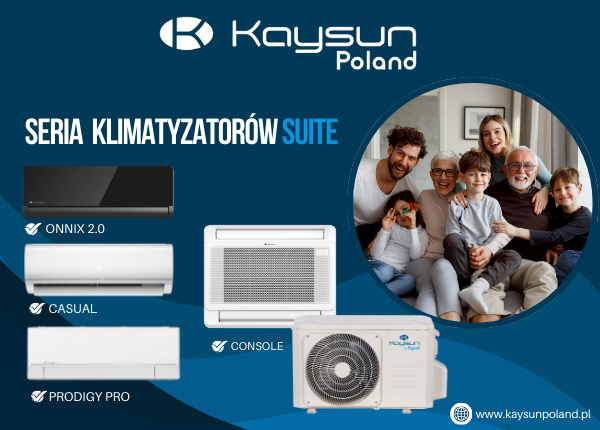 SERIA KLIMATYZATORÓW SUITE