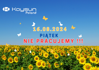 W DNIU 16 SIERPNIA 2024 - NIE PRACUJEMY !